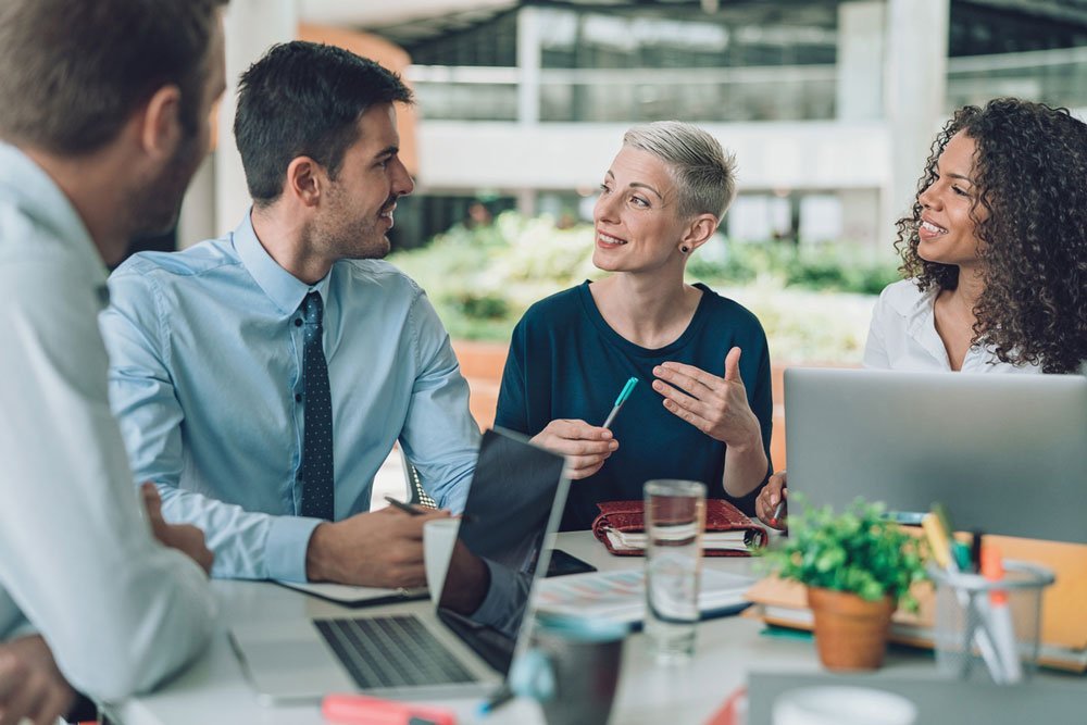 Group of people in a meeting